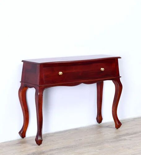 Wooden Console Table With Drawer