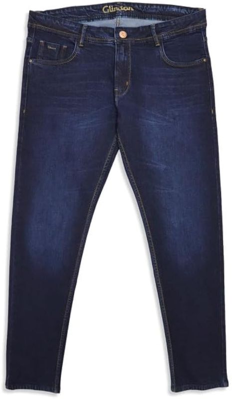 Mens Navy Blue Denim Jeans, Waist Size : 28, 30, 32, 34, 36 Inches