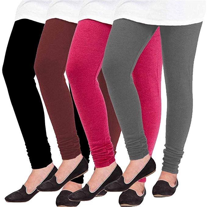 Straight Fit Lycra Ladies Plain Legging, Technics : Machine Made