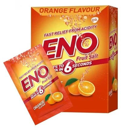 ENO Orange Sachet, Packaging Type : Paper Box