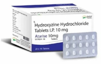 Atarise 10mg Hydroxyzine Hydrochloride Tablet