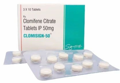 Clomisign 50mg Tablets, Packaging Size : 1x10