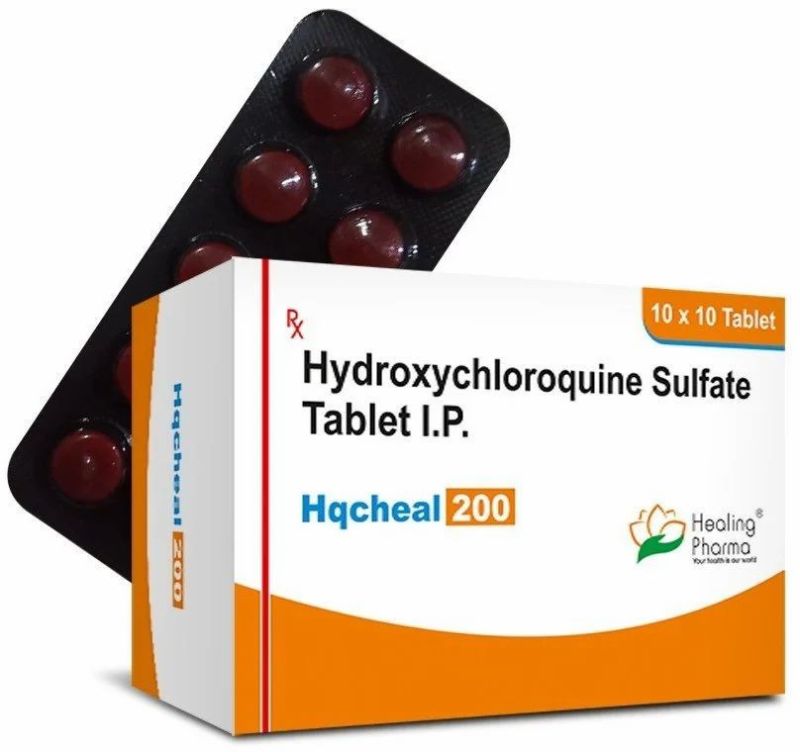 Hqcheal 200mg Tablet, Composition : Hydroxychloroquine