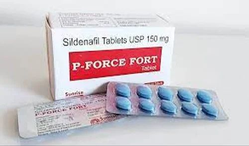 P Force Fort 150mg Sildenafil Citrate, Packaging Type : Box