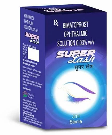 Super Lash Solution 0.03% Eye Drops, Packaging Type : Bottle