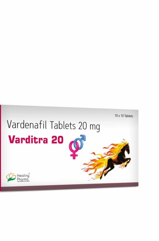 Varditra 20mg Tablet, Packaging Type : Box