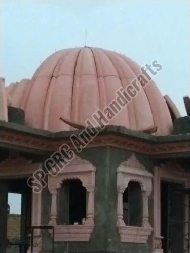 Brown GRC Temple Domes