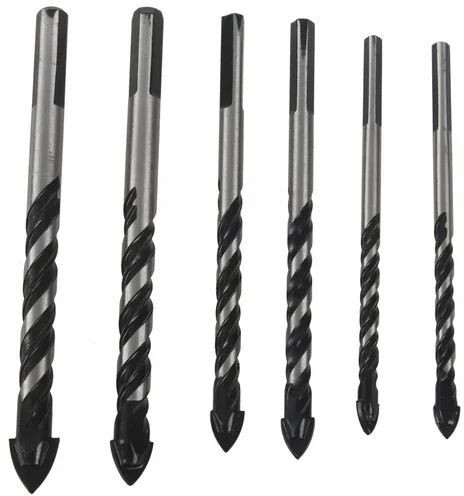 Polished Metal Masonry Drill Bit for Industrial