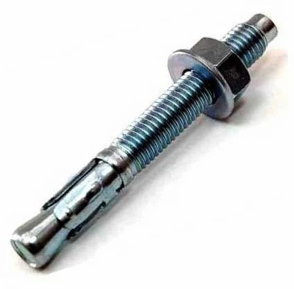 Polished Mild Steel Wedge Anchor Bolt for Industrial