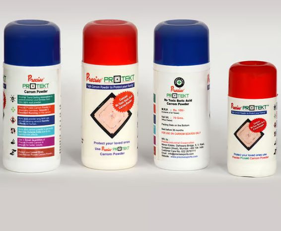 Precise Carrom Powder, Packaging Type : Bottle