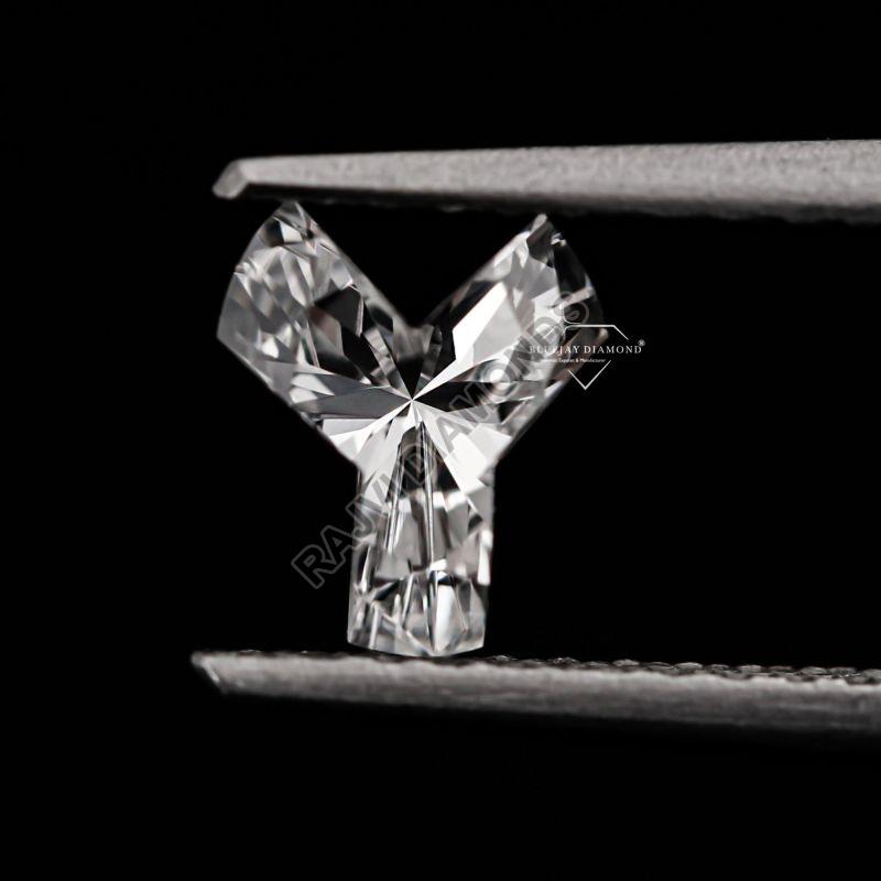 Y Alphabet Cut Lab Grown Diamond