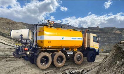 Cast Iron Truck Mounted Mobile Tanker for Industrial