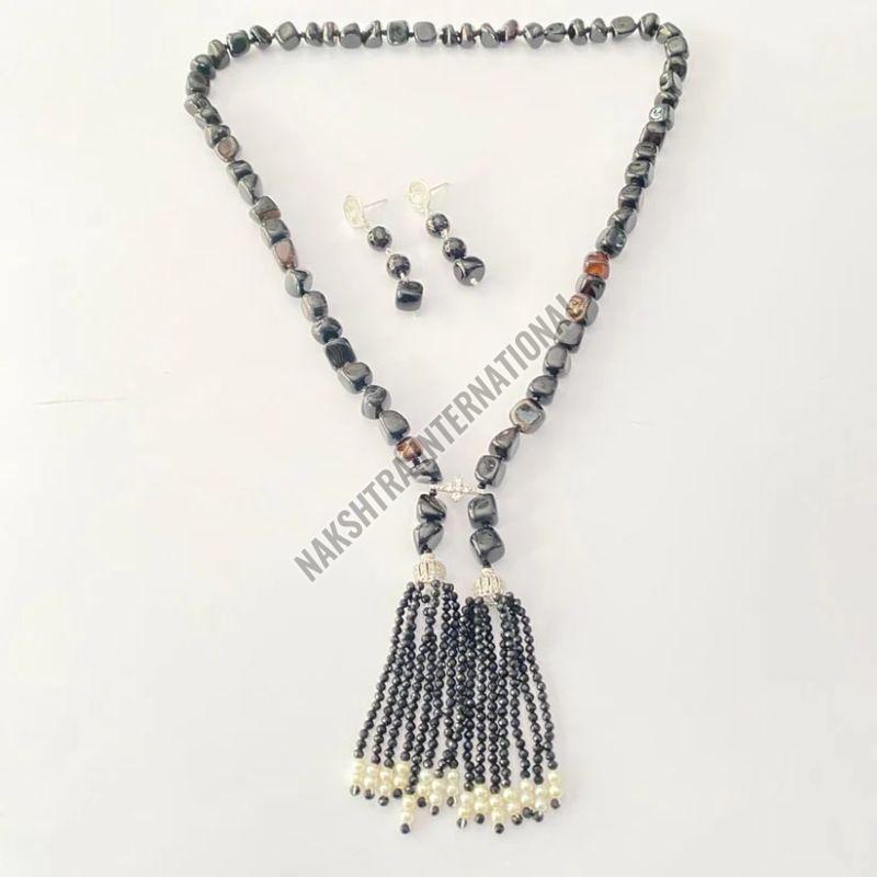 Black Onyx Western Necklace Set, Gender : Female