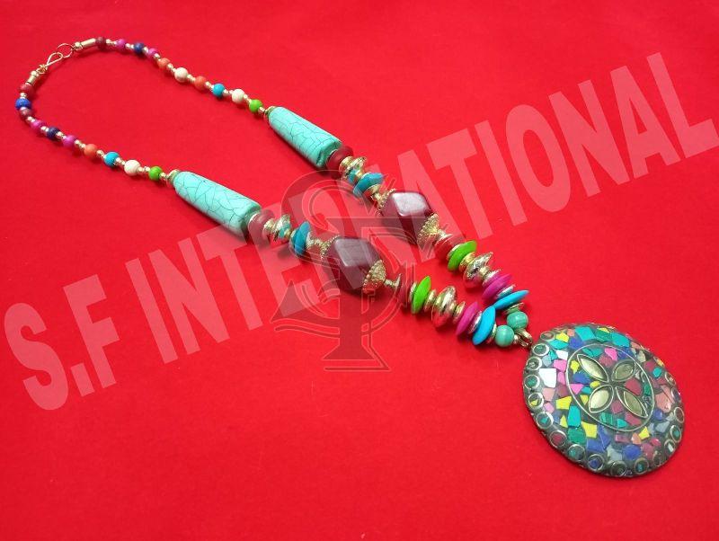 Resin Color Full Necklaces