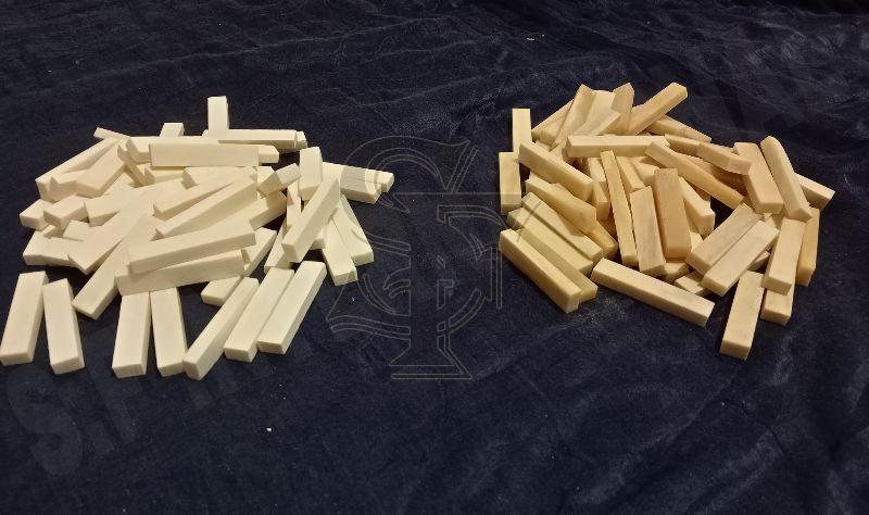Bleached & Unbleached Guitar Bone Nut & Saddle Blanks