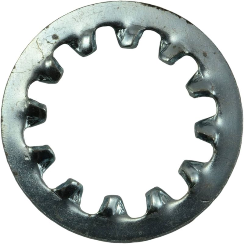 Metal Internal Tooth Washers, Shape : Round