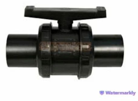 Manual HDPE Flow Control Valve, Color : Black