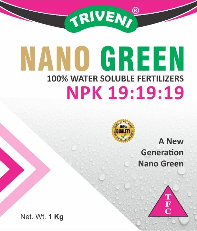 Nano Green 19-19-19 Fertilizer for Agriculture