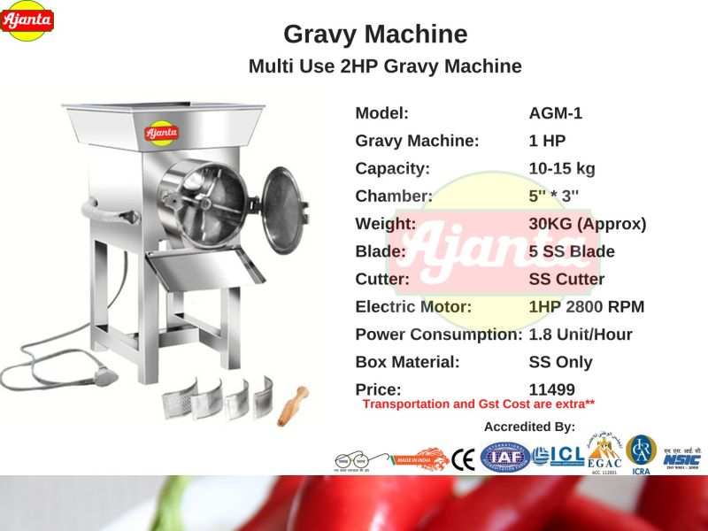 3hp Gravy Machine