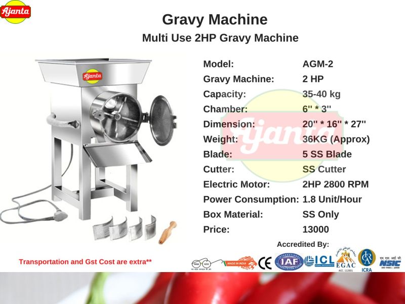 3hp Gravy Machine