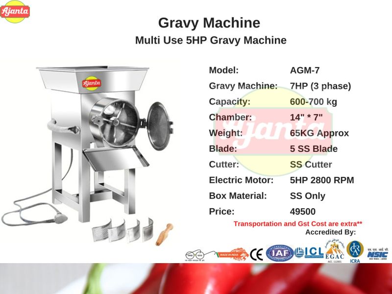 3hp Gravy Machine