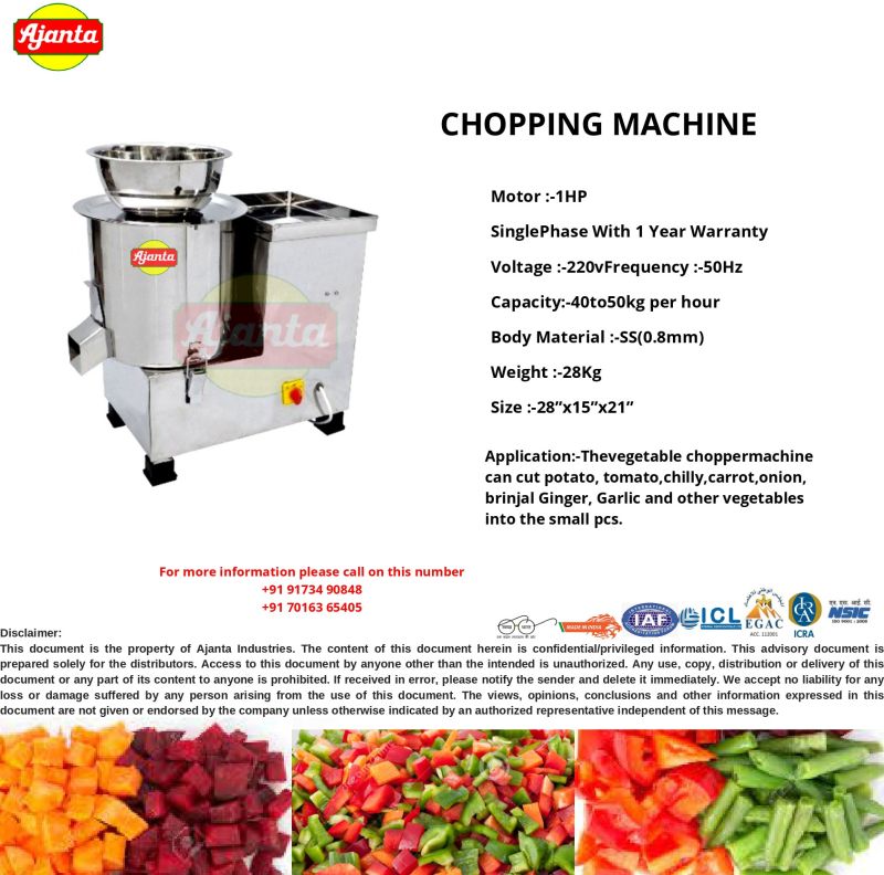 Chopping Machine