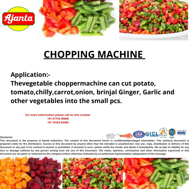 Chopping Machine