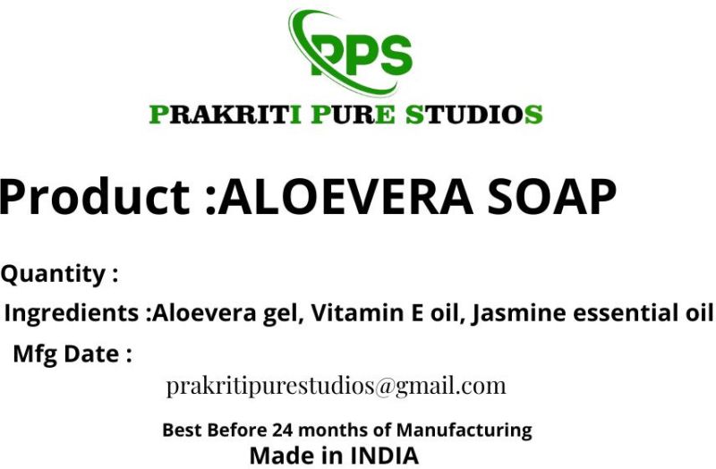 Handmade Herbal ALOEVERA Soap