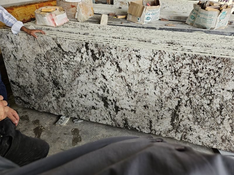 Alaska White Granite Slab