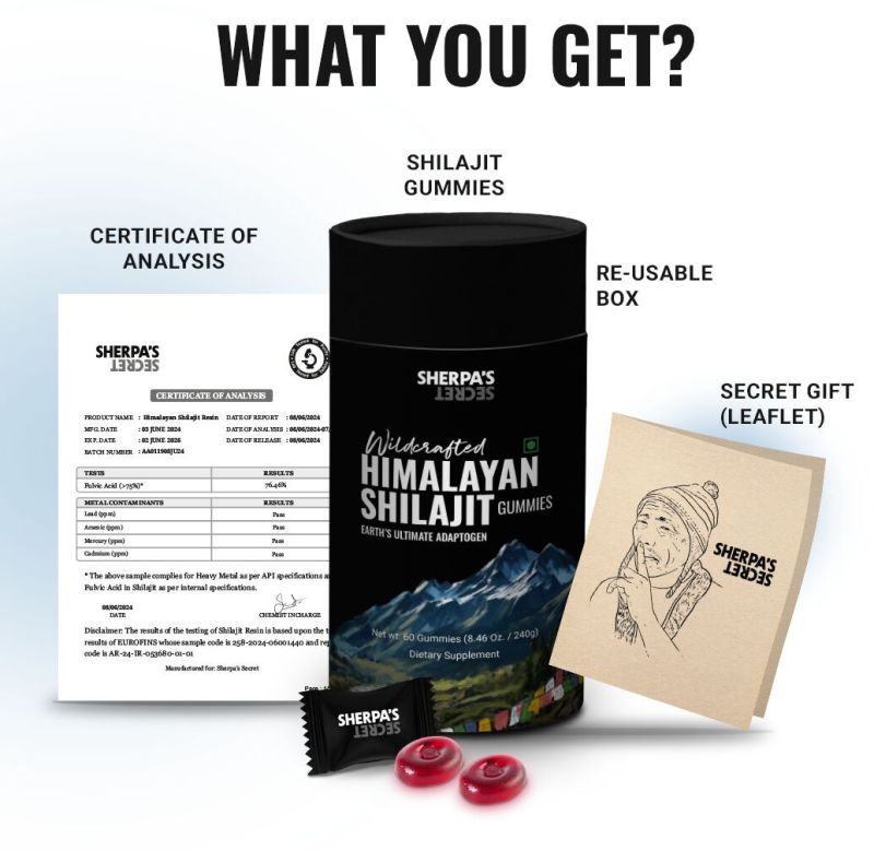 Shilajit Gummies