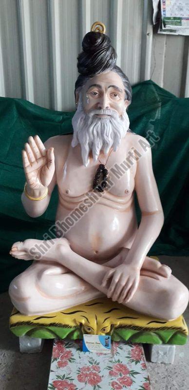 Marble Janardan Baba Statue