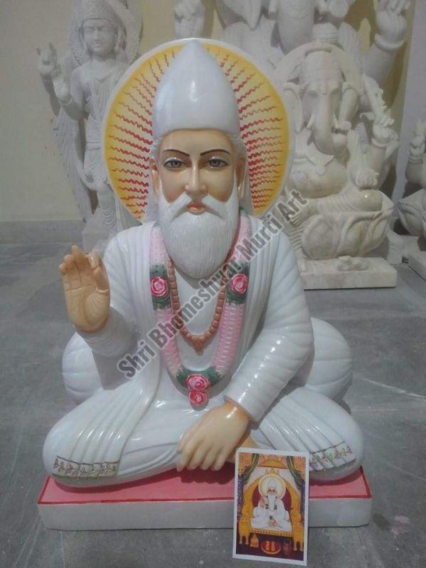 White Marble Kabir Das Statue