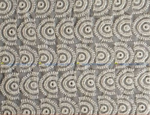 Plain Schiffli Schiffli Embroidery