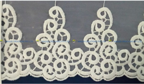 White Organza Lace