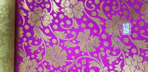 Multicolor Foil Print Fabric