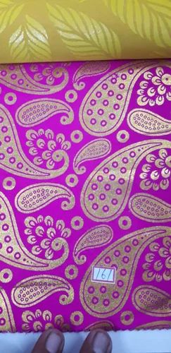 Polyester Foil Printed Fabric