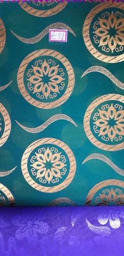 Polyester Foil Printed Fabric