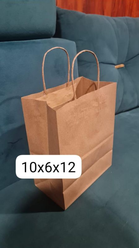 Plain Paper Shopping Bag