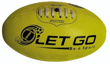 Letgo Sports Yellow Rugby Ball