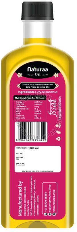 1 Litre Naturaa Groundnut Oil