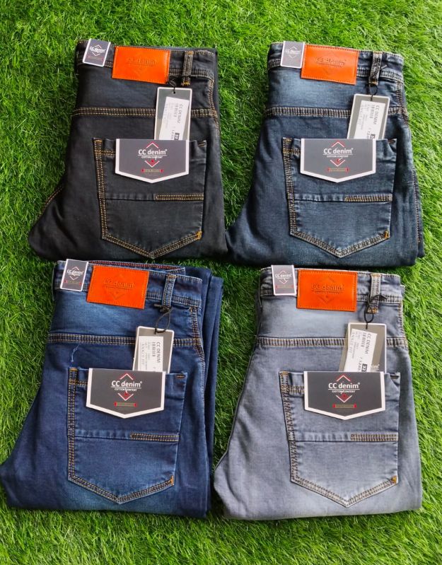 Mens Raw Denim Jeans