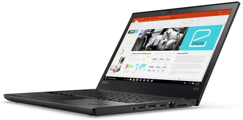 Refurbished Lenovo T470 ThinkPad i5 6th Gen (8 GB RAM / 256 GB SSD / 14)