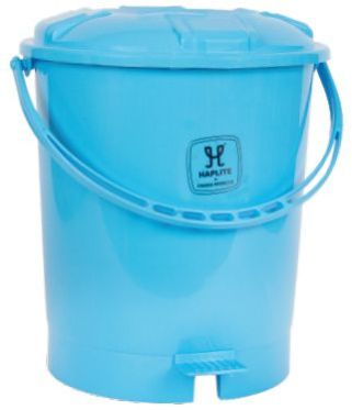 15 Ltr Round Plastic Pedal Dustbin