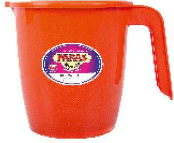 Orange Plastic Mug