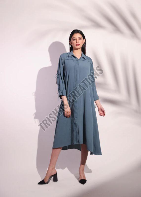 Cutwork Plain A Line Frock