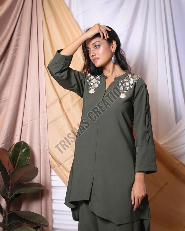 Shell Work Tunic Co-Ord Set