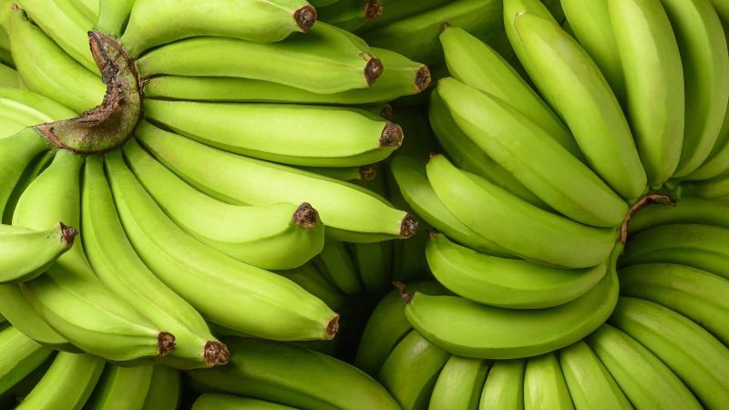 fresh green banana