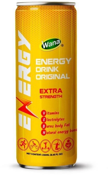 ORIGINAL ENERGY DRINK - CLASSIC TASTE FOR ALERTNESS AND FOCUS POWER