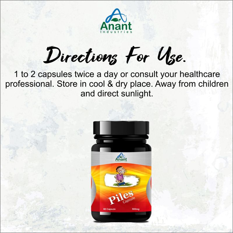 Herbal Piles Capsules and Tablets