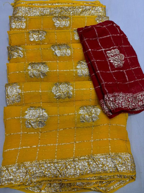 Georgette Viscose Saree